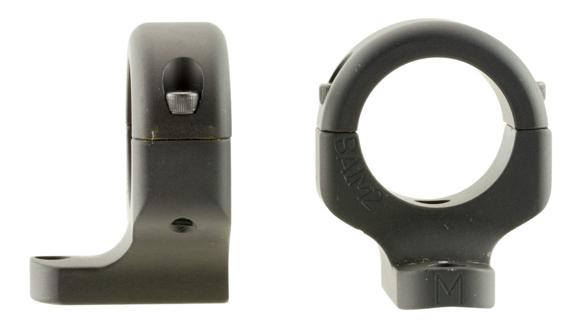 DNZ Products BW1H2 Game Reaper 2 Scope Mount/Ring Combo Matte Black 1in Bro