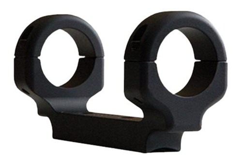 Dnz Products Remington 700-Short Action-Med. Mount-Black with 8-40 Screws