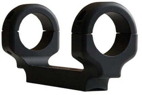Dnz Products Remington 700-Short Action-High Mount-Black with 8-40 Screws