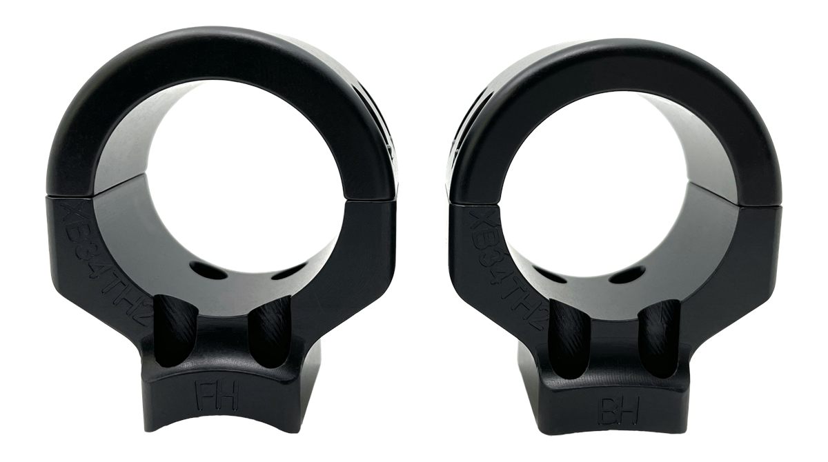 DNZ Products XB34TH2 Game Reaper 2 Scope Mount/Ring Combo Matte Black 34mm