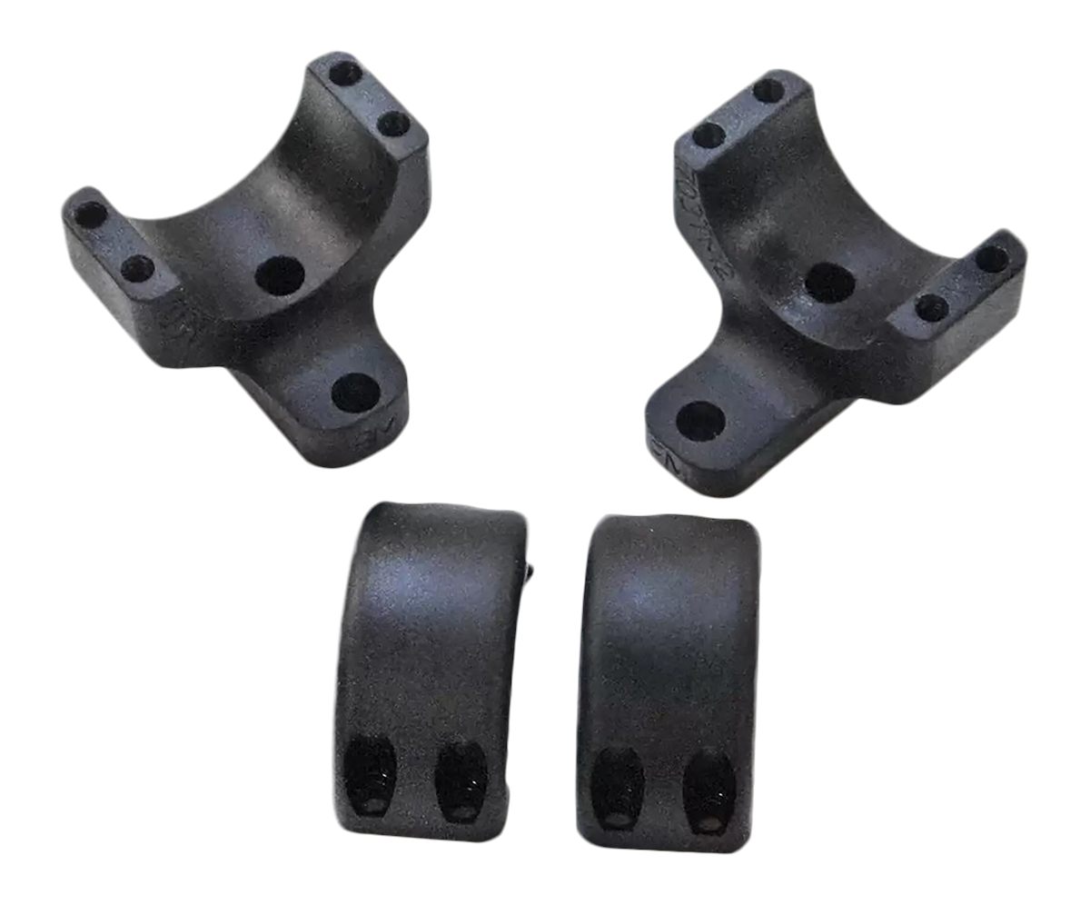 DNZ Products 703TXH2 Game Reaper 2 Scope Mount/Ring Combo Matte Black 30mm