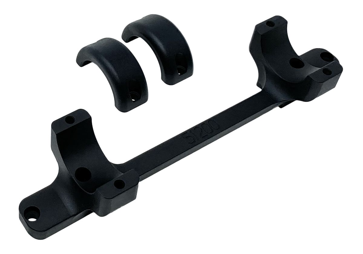 DNZ L51200 Game Reaper-Savage Scope Mount/Ring Combo Matte Black 1in