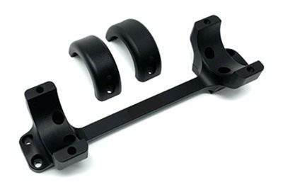 DNZ Products X97500 Black Aluminum 30mm Tube Medium Rings view 2