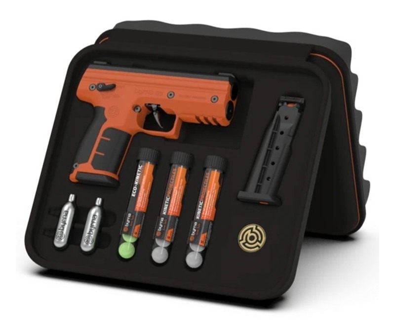 Byrna Technologies SD Launcher Universal KIT-Orange (2 Mags/CO2/3-5PKS OF P