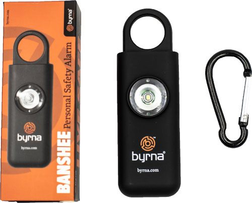 Byrna Technologies Banshee Alarm/Flashing Light Device W/Clip Black view 2