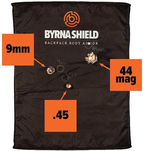 Byrna Technologies Shield Flexible Level Iiia Backpack Insert 10inX12in