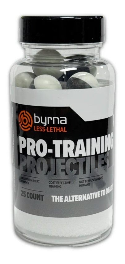 Byrna Technologies PRO Training 25CT TUB .61 CAL Fits CL Lnchr