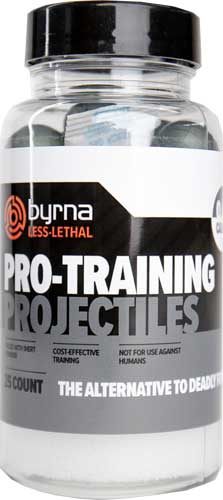 Byrna Technologies PRO Training 25CT TUB .61 CAL Fits CL Lnchr view 2
