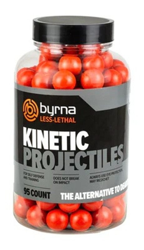 Byrna Technologies Kinetic Projectiles 95CT TUB .61 CAL Fits CL Launcher view 2