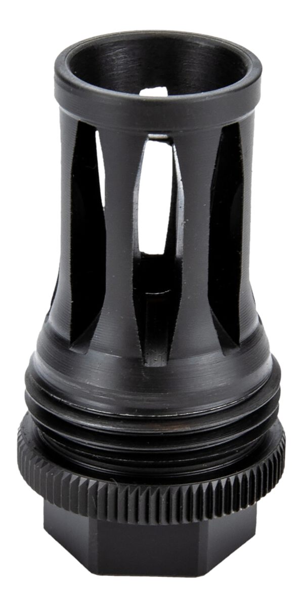 KGM Suppressors A-QD-FH-S-2 Quick Detach Flash Hider Black Nitride Steel 5/
