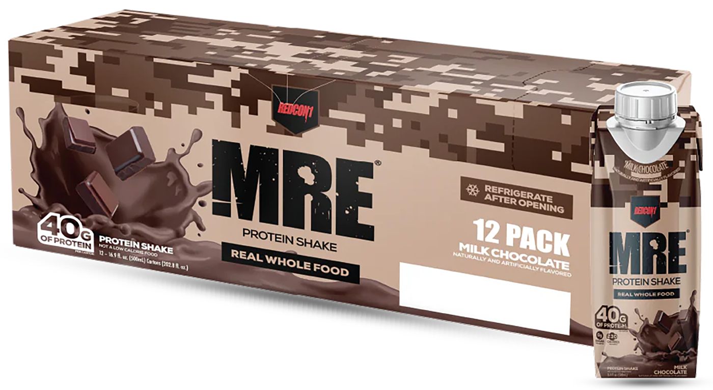 Redcon1 RC1MRERTDMC12 MRE Ready to Drink Milk Chocolate 14 oz, 12pk