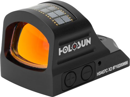 Holosun Technologies HS407CX2 407 Black Anodized 1 x 0.63in x 0.91in 2 MOA view 2