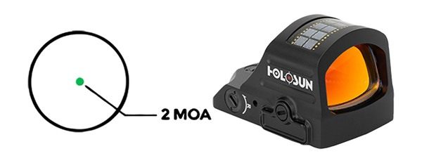 Holosun Technologies HE407CGRX2 407 Black Anodized 1 x 0.63in x 0.91in 2 MO view 3