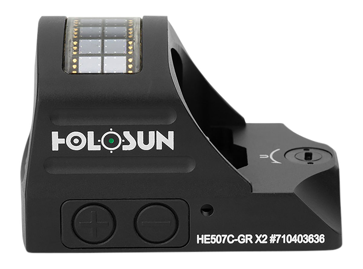 Holosun Technologies HE507CGRX2 507 Black Anodized 1 x 0.63in x 0.91in 2 MO