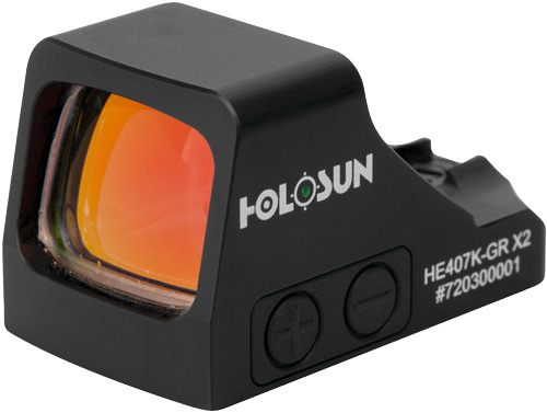 Holosun Technologies HE407KGRX2 407 Black Anodized 1 x 0.58in x 0.77in 6 MO view 3