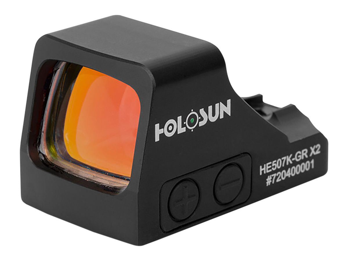 Holosun Technologies HE507KGRX2 507 Black Anodized 1 x 0.58in x 0.77in 2 MO