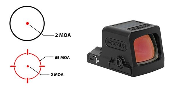 Holosun Technologies Epscarryrdmrs Carry Black Anodized 1 x 0.58in x 0.77in view 4