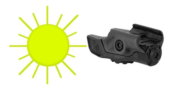 Holosun Technologies Rmltir IR Black Rail Mounted Laser view 2