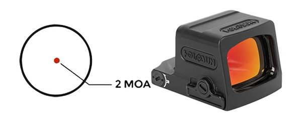 Holosun Technologies EPSCARRYRD2 Carry Black Anodized 1 x 0.58in x 0.77in 2 view 2