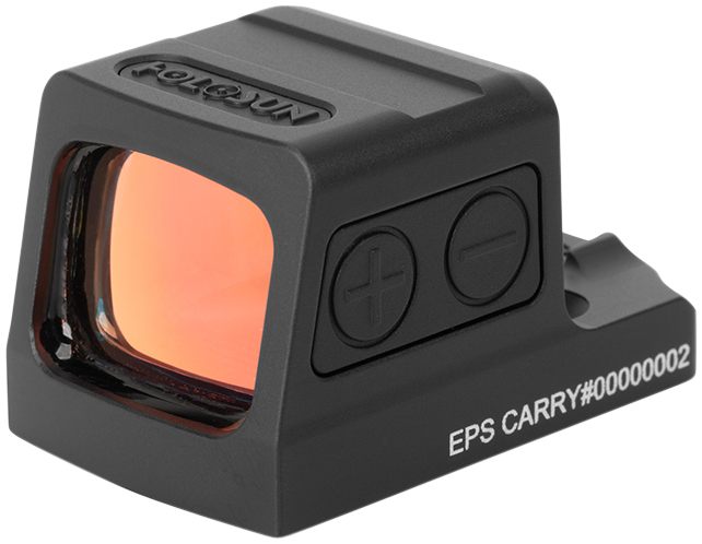 Holosun EPSGR2 Black Anodized 1 x 0.63in x 0.91in 2 MOA Green Dot