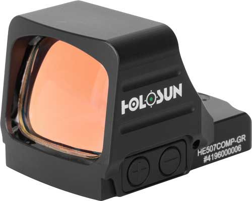 Holosun HE507COMP-GR CRS 2 MOA Dot 8/20/32 Circle Reflex Pistol Sight with view 2