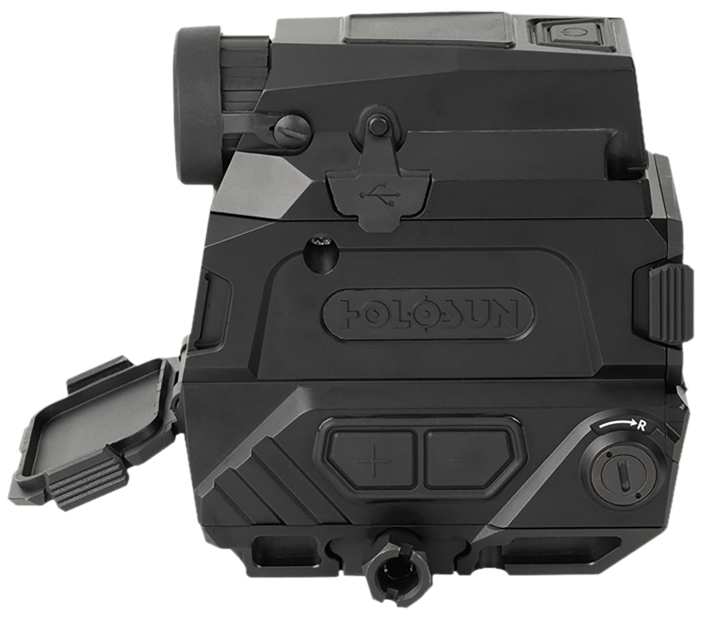 Holosun Technologies Drsnv Black Anodized 1x/8x 1.25in x 0.98in 2 MOA Red D