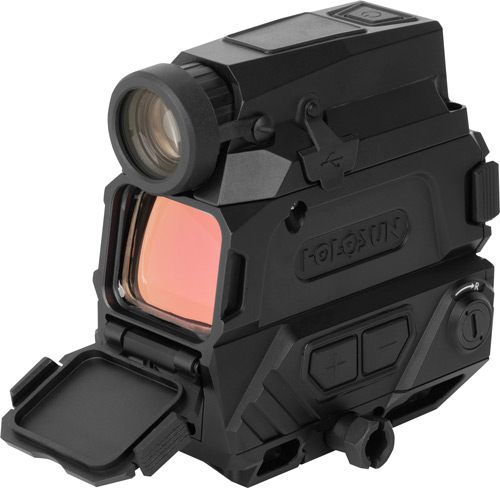 Holosun Technologies Drsnv Black Anodized 1x/8x 1.25in x 0.98in 2 MOA Red D view 2