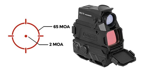 Holosun Technologies Drsth Thermal Reflex Sight Black Anodized 1x/3x/5x 1.2 view 4