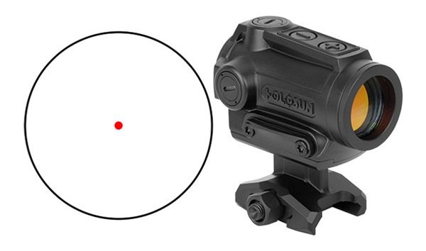 Holosun Technologies ARORD2 Black 1x 2 MOA Red Dot Reticle view 2