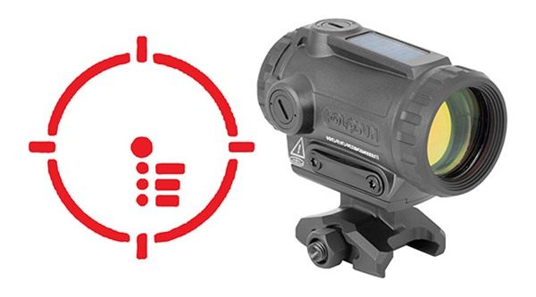 Holosun Technologies ARO Evolution Enclosed Solar RED Reticle Rifle view 3