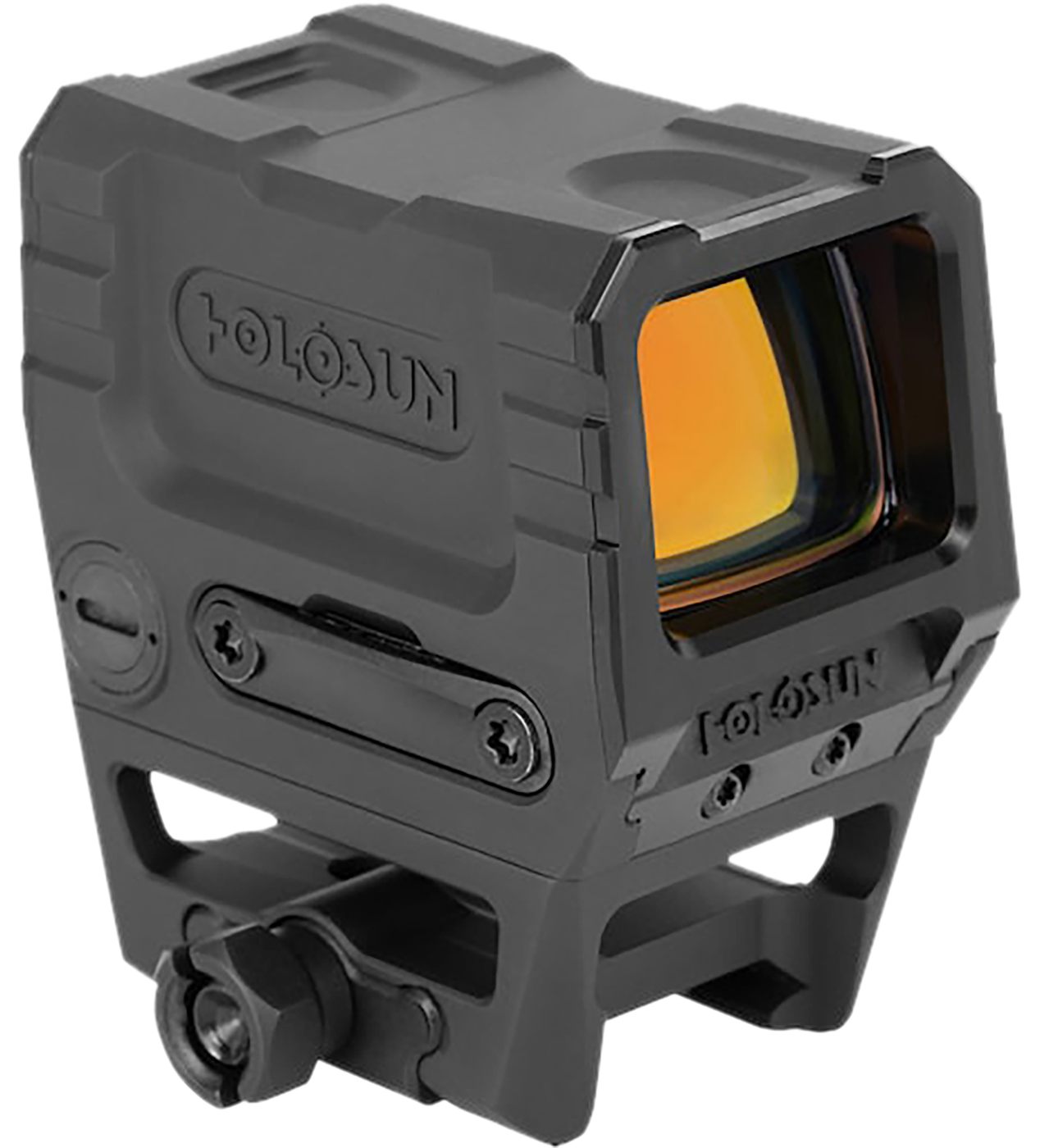Holosun Technologies AEMSCOREX2GD Black Anodized 1x 2 MOA Gold Dot Reticle