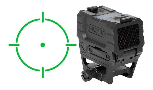 Holosun Technologies AEMSPROX2GR Pro X2 Black Anodized 1x 2 MOA Green Dot/6 view 3