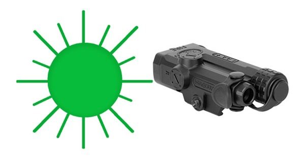 HOLOSUN IRIS GREEN LASER WITH REMOTE CABLE SWITCH view 2