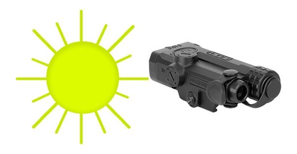 Holosun Technologies IRISIR1 Infrared Laser Black Anodized Aluminum view 2