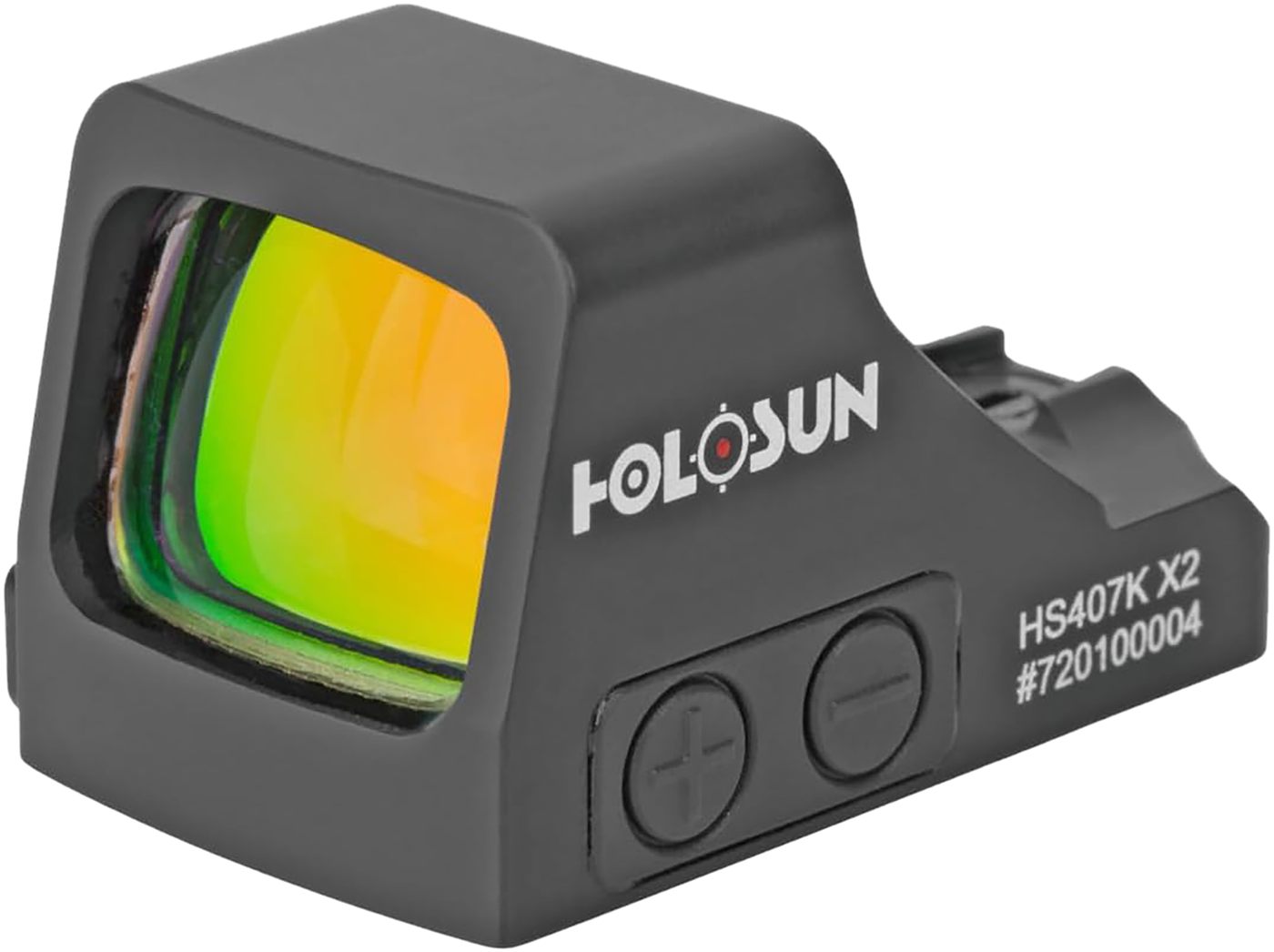 Holosun Technologies HE407K-GD-X2 Black 6 MOA Gold Dot Reticle