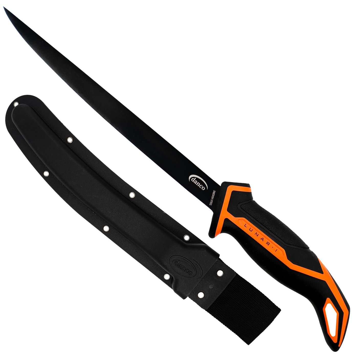 Danco Lunar-I 9in Stout Flex Fillet Knife - Razor Sharp Swedish Sandvik Bla