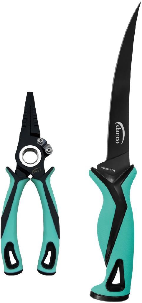 Danco PRO Knife Plier Combo Seafoam 7in 7.5in W/Sheath