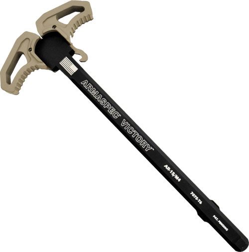Armaspec ARM161-FDE Victory Charging Handle Flat Dark Earth Aluminum Ambide view 2