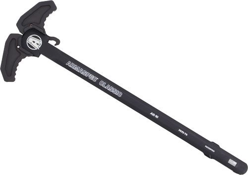 Armaspec ARM166-BLK Classic Charging Handle Black Aluminum Ambidextrous view 2