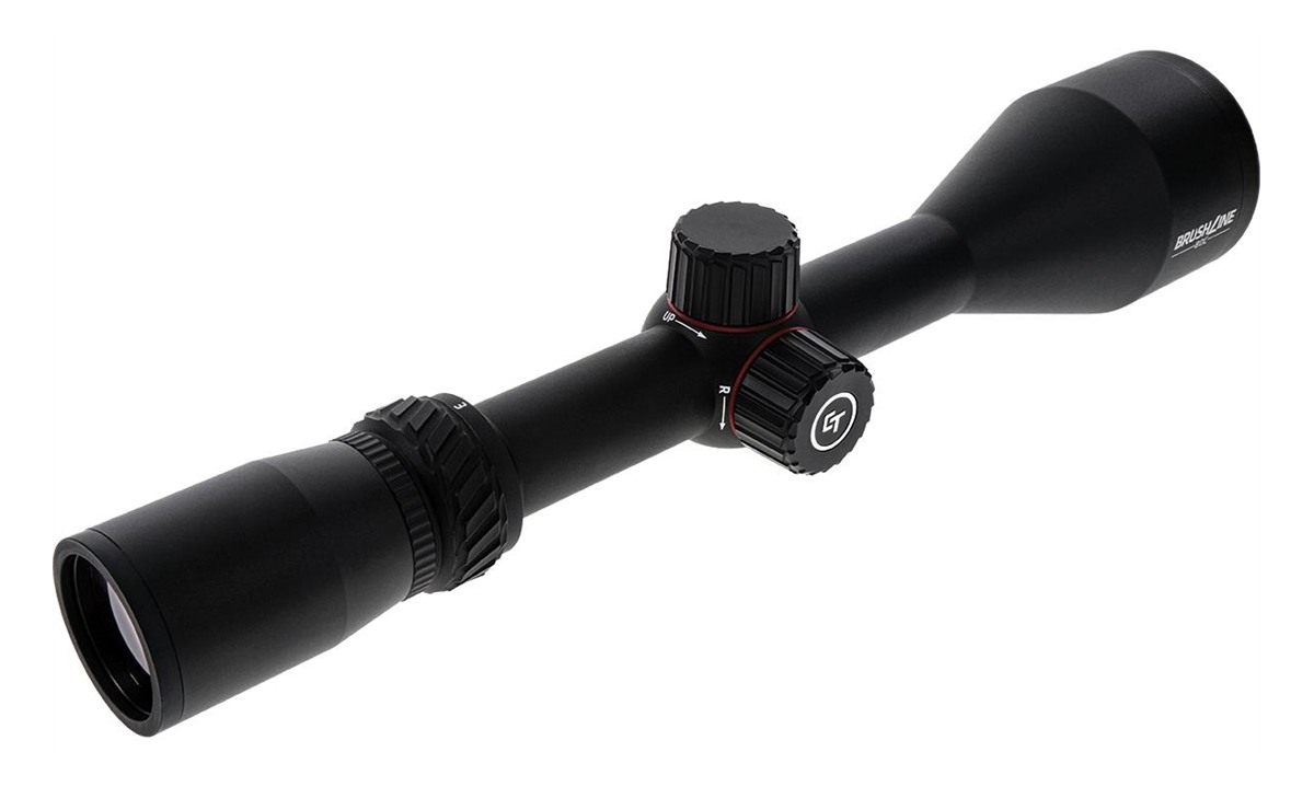 Crimson Trace Brushline Rifle Scope 3-9x50mm 1in SFP BDC Black view 4