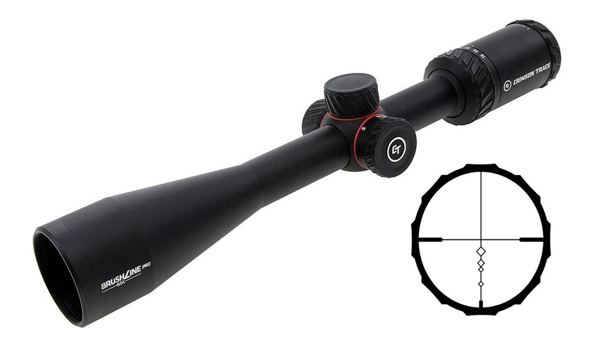 Crimson Trace Scope Brushline PRO 4-16X42 BDC SF Matte view 2