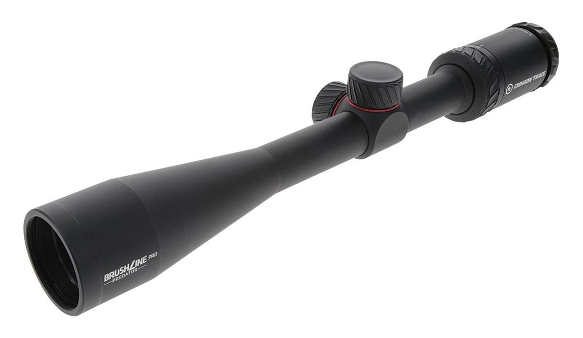 Crimson Trace Brushline Pro Rifle Scope 4-12x40mm 1in SFP BDC Predator view 3