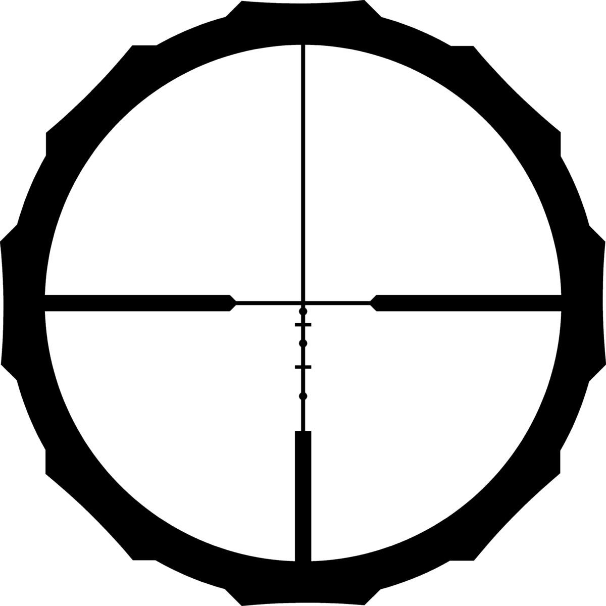 Crimson Trace Brushline Pro Rifle Scope - 2-7x32mm 1in SFP BDC Rimfire