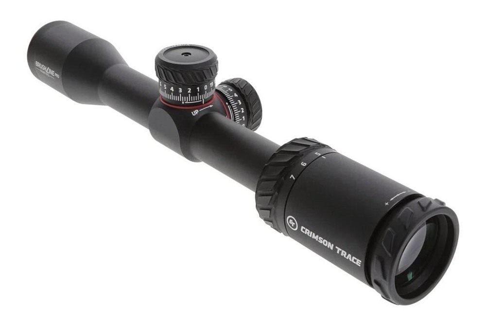 Crimson Trace Brushline Pro Rifle Scope - 2-7x32mm 1in SFP BDC Rimfire view 2