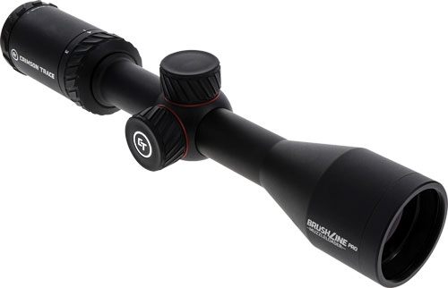 Crimson Trace 0101540 Brushline Pro Black Anodized 3-9x40mm 1in Tube BDC Mu view 3