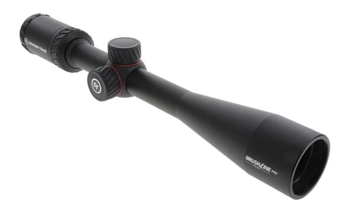 Crimson Trace Brushline Pro Rifle Scope - 4-12x40mm 1in SFP Plex Non-llum view 2