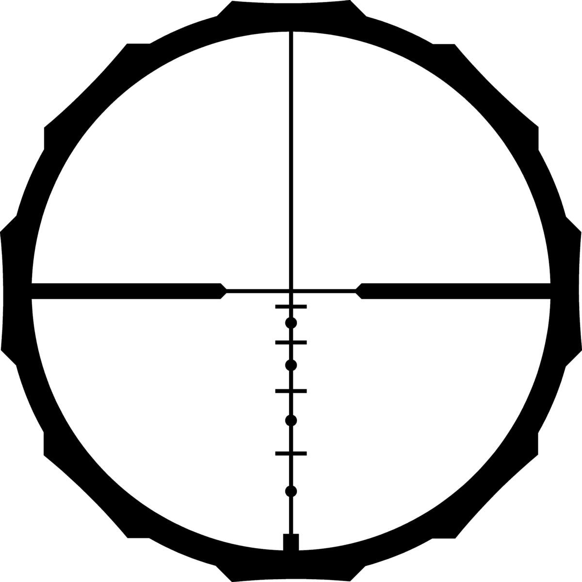Crimson Trace Hardline Rifle Scope - 4-16x42mm 30mm SFP BDC .223/5.56
