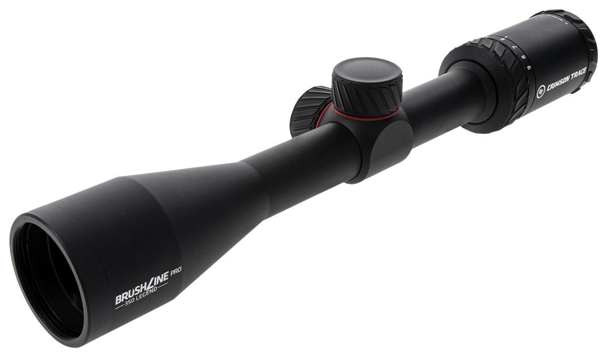Crimson Trace 0101220 Brushline Pro Black Anodized 3-9x40mm 1in Tube BDC 35 view 2