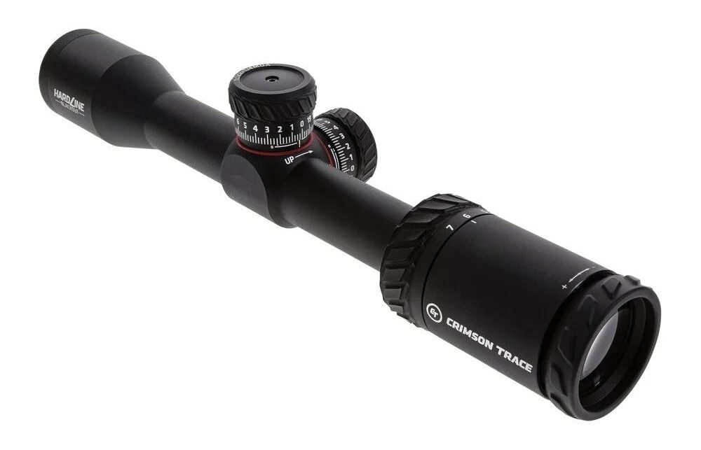 Crimson Trace Hardline Rifle Scope - 2-7x32mm 1in SFP BDC Blackout view 3