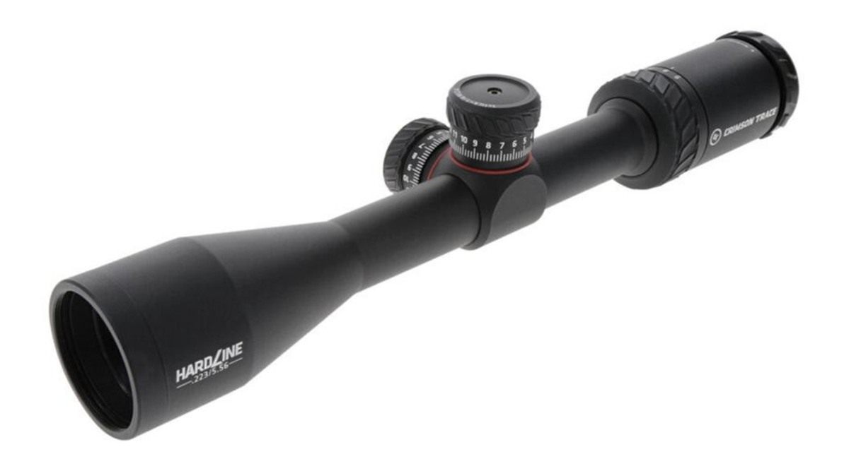 Crimson Trace Hardline Rifle Scope - 3-9x40mm 1in SFP MR1-MOA view 2